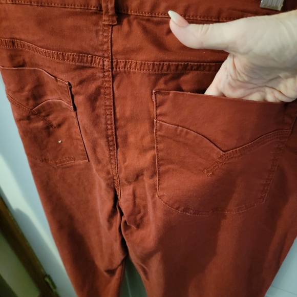 Women's Sonoma Slacks Burgundy Size 10 - Picture 4 of 4